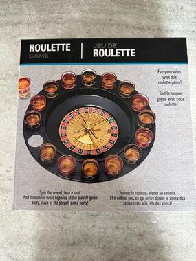 Shot Roulette - Shot Glass Party Game / Drinking Game